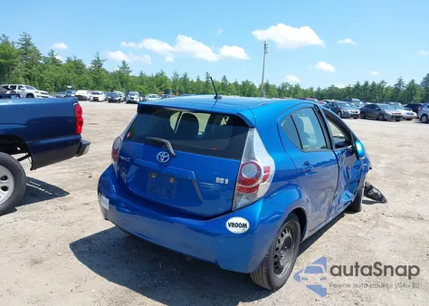 2013 Toyota Prius C Two from USA, damaged, VIN JTDKDTB3XD1557018